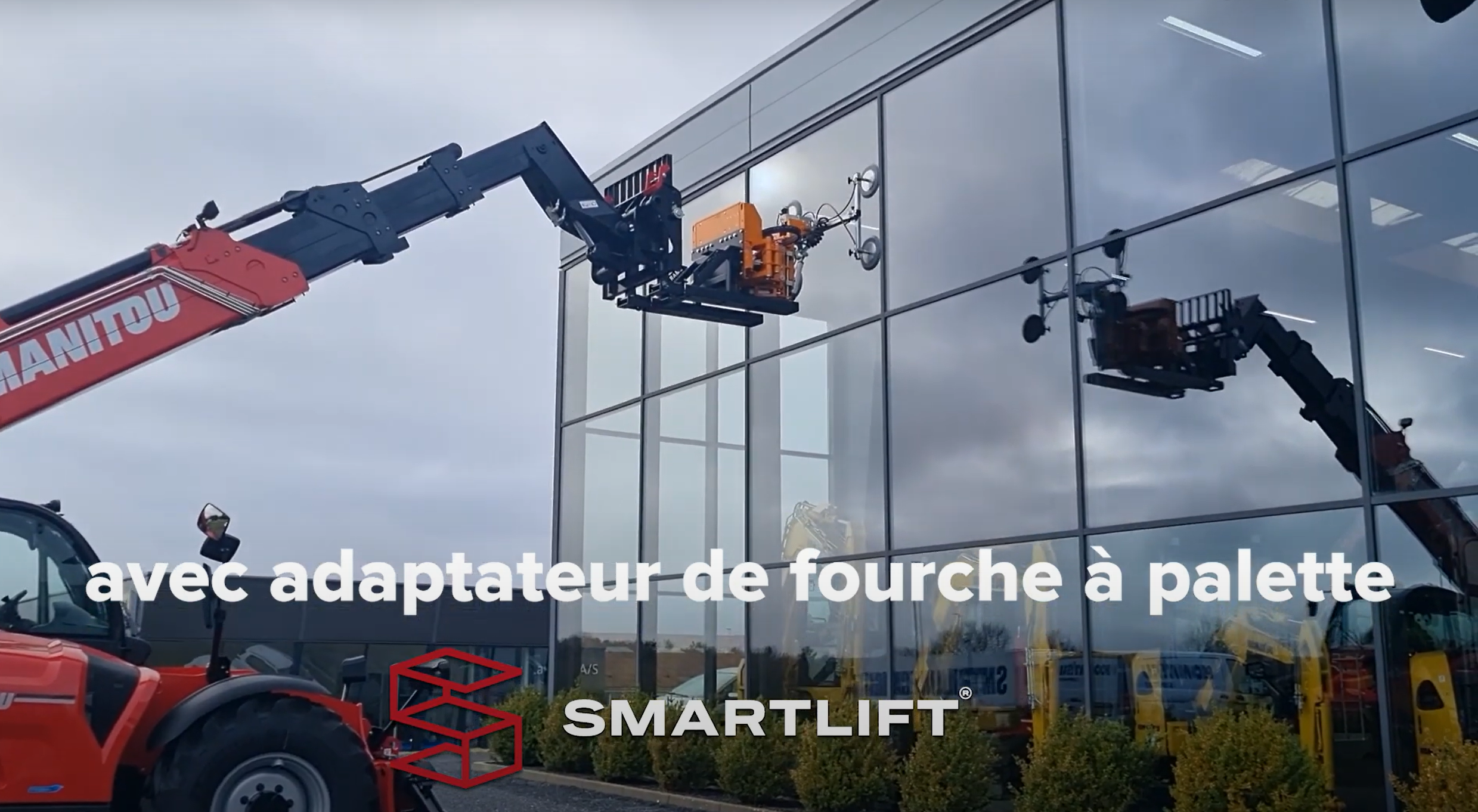 Skylifter SL 400 RT, manipulateur électrique à ventouses indépendant, sans limite de hauteur ! 