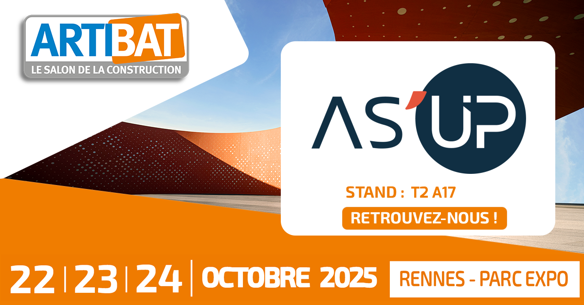 Photo actualité : As’Up au Salon ARTIBAT 2025 à Rennes !